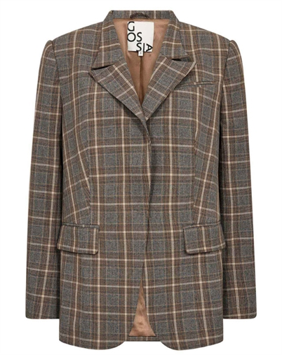 PRE SALE // Gossia - Elligo Blazer - Brown Checks